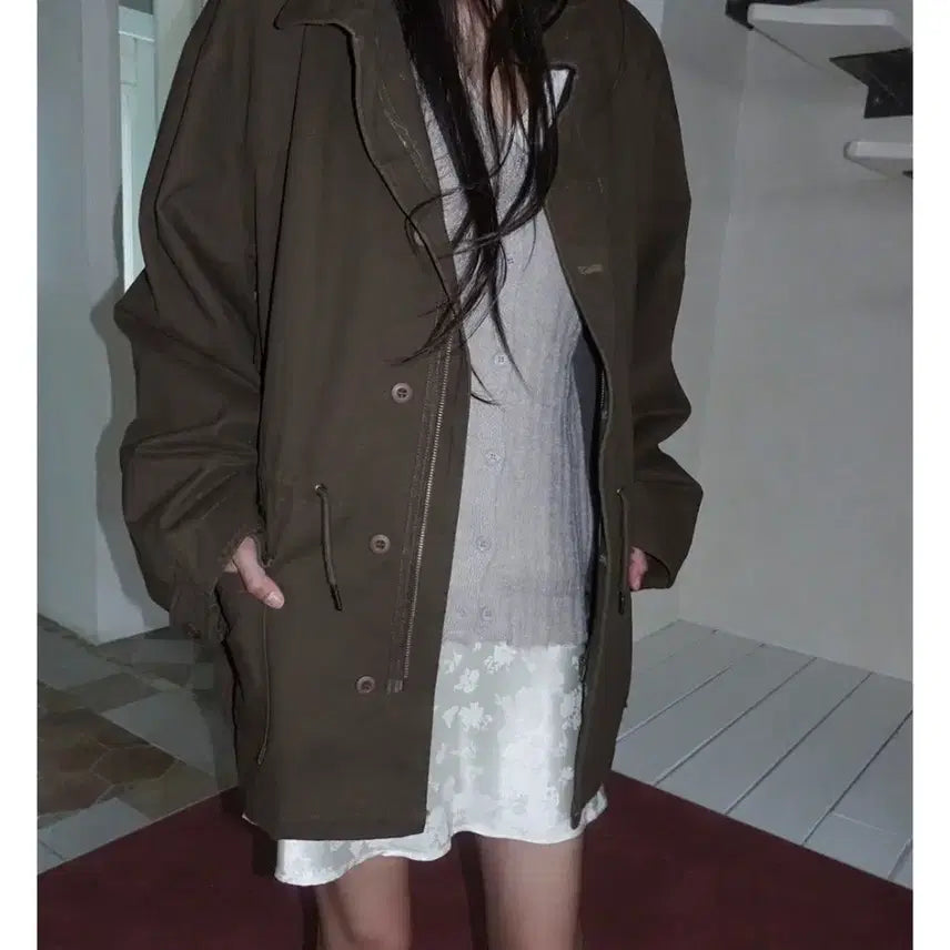 [BUNJANG] Morent MLT Weaver Oversized Cotton Field Jacket / 모렌트 mlt 최실장pick  위버 오버핏 코튼 야상