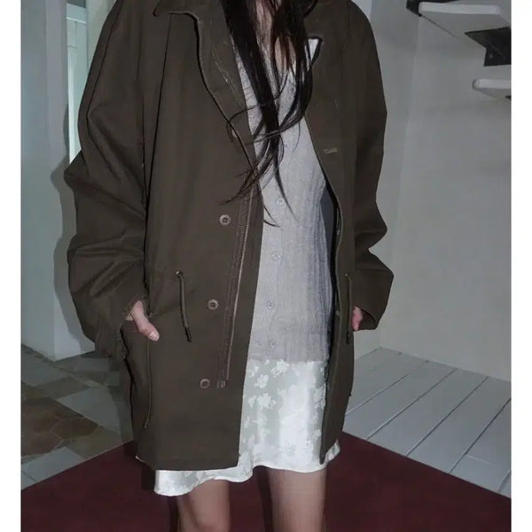 [BUNJANG] Morent MLT Weaver Oversized Cotton Field Jacket / 모렌트 mlt 최실장pick  위버 오버핏 코튼 야상