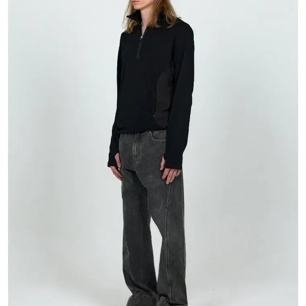 [BUNJANG] Plastic Product Drift Denim Pants Grey S / 플라스틱 프로덕트 드리프트 데님 팬츠 그레이 S