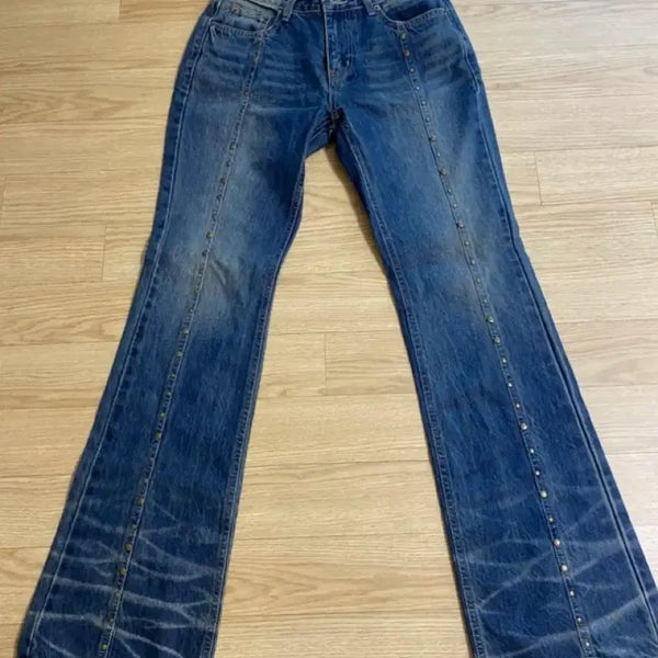 [BUNJANG] Midnight Move Bootcut Jeans / 미드나잇 무브 부츠컷 청바지