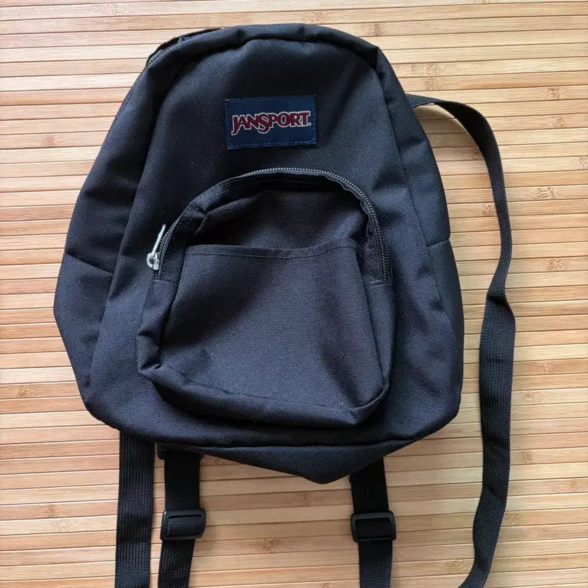 [BUNJANG] JanSport Half Pint Mini Backpack Black / 잔스포츠 하프파인트 블랙