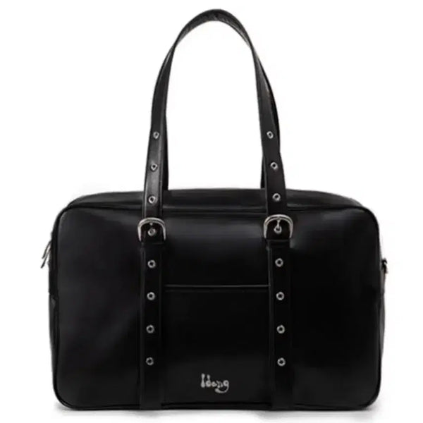 [BUNJANG] Aidang School Bag Black Medium / 아이당 스쿨백 블랙 미디움 빈티지 갸루 히메갸루백 베이비베어