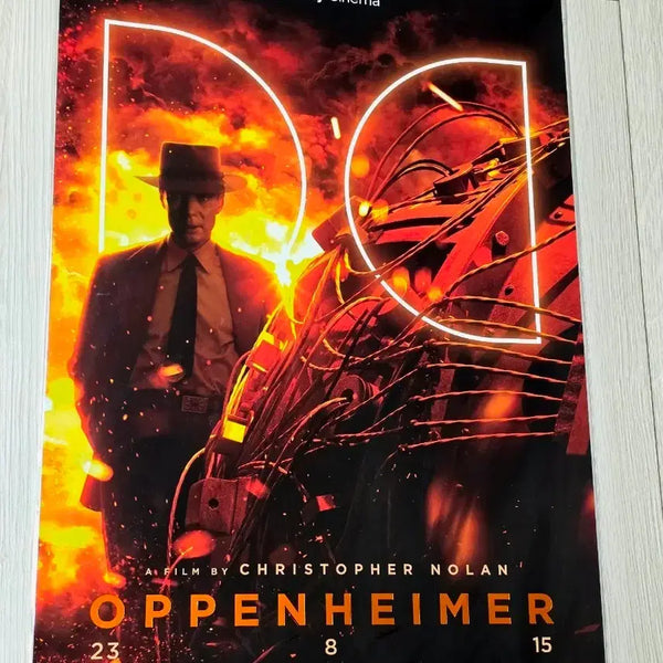 [BUNJANG] Oppenheimer Dolby Cinema A3 Poster / [초희귀한정판]영화 크리스토퍼놀란 감독의 오펜하이머 돌비시네마 Dolby 포스터(A3)