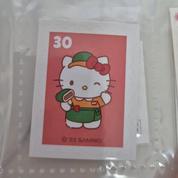 [BUNJANG] Sanrio Hello Kitty Ttibsseal Sticker / 세븐일레븐x산리오 헬로키티 띠부씰