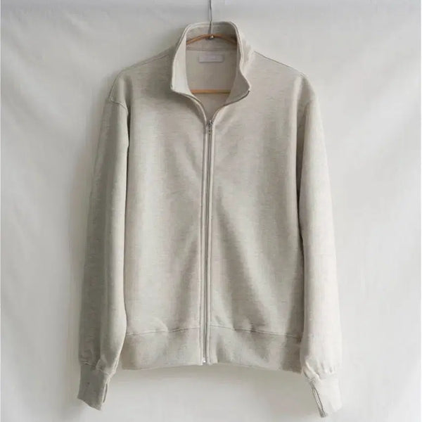 [BUNJANG] Sea Salt Sweat Zip-Up Jacket Oat 2 / 씨솔트 스웻 집업 자켓, 오트 2