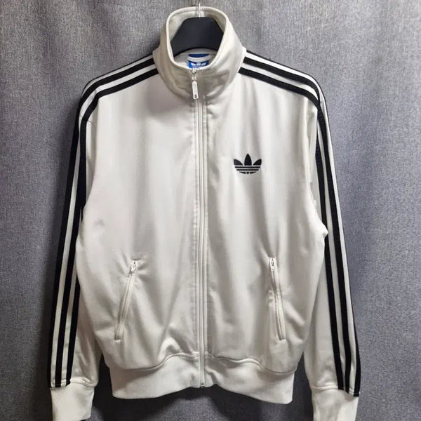 [BUNJANG] Adidas Firebird Track Top Jersey White / 아디다스 파이어버드 트랙탑 져지 화이트 95~100