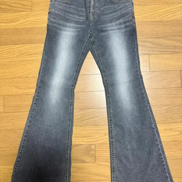 [BUNJANG] Women's High-Waist Bootcut Jeans with Hip Padding (New) / (새상품) 골반뽕 부츠컷 청바지