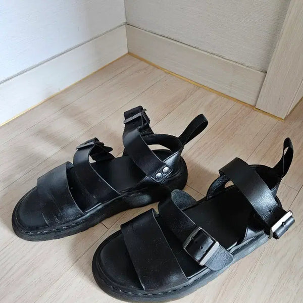 [BUNJANG] Dr. Martens Gryphon Sandal Black / 닥터마틴 그리폰 샌들 260 uk7 us8 eu41