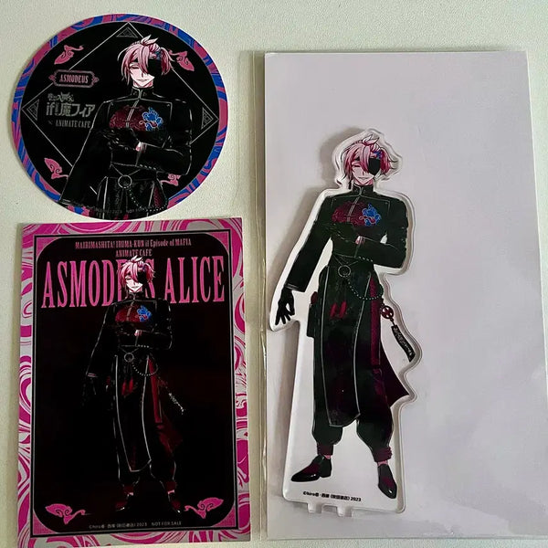 [BUNJANG] The Demon World's Beginner's Guide: Iruma-kun x Animate Collaboration Cafe Asmodeus Aris Acrylic Stand / 악입문 if 마피아  애니메이트 콜라보카페 아스모데우스 아리스 아크릴스탠드 특전 악마에 입문했습니다! 이루마군
