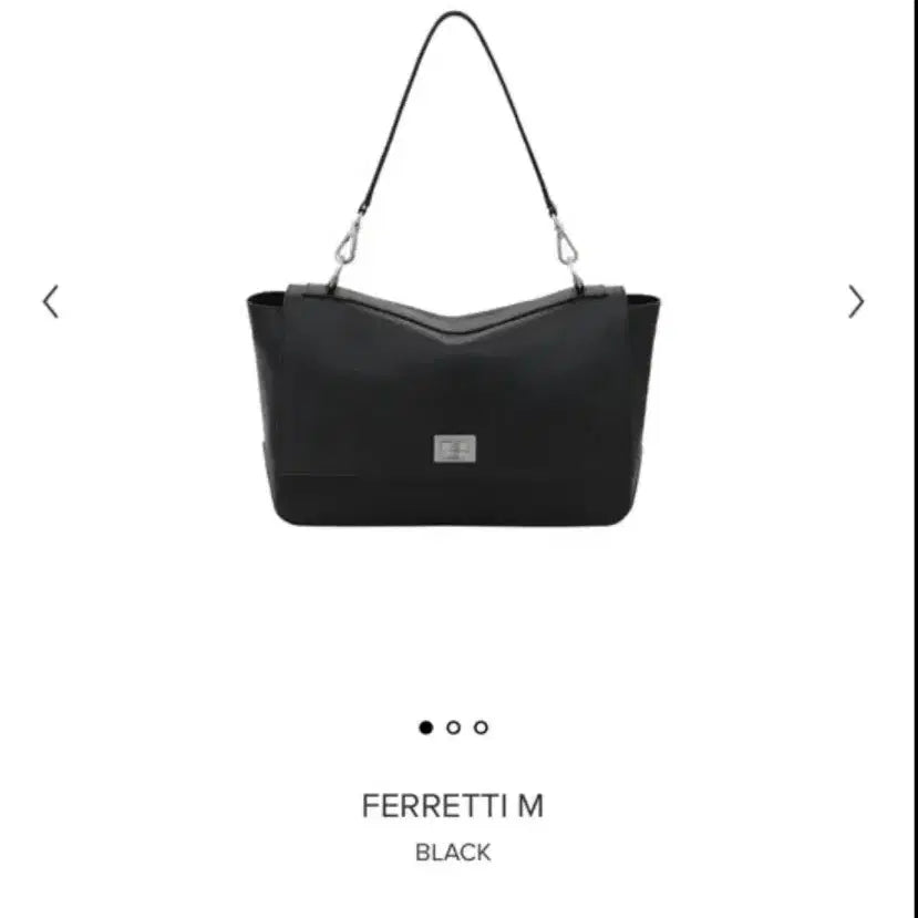 [BUNJANG] minitmute Peretti Medium Bag Black / 미닛뮤트 페레티 미디움 블랙 가방