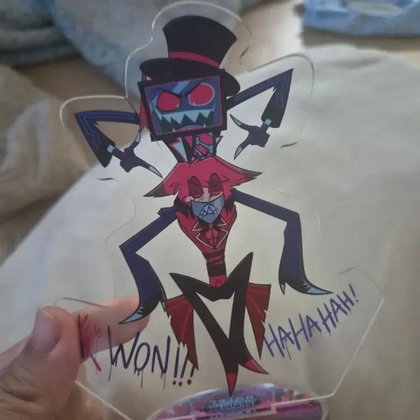[BUNJANG] Hazbin Hotel Alastor & Vox Acrylic Stand / 급전/판매)해즈빈호텔 복스 알래스터 아크릴스탠드