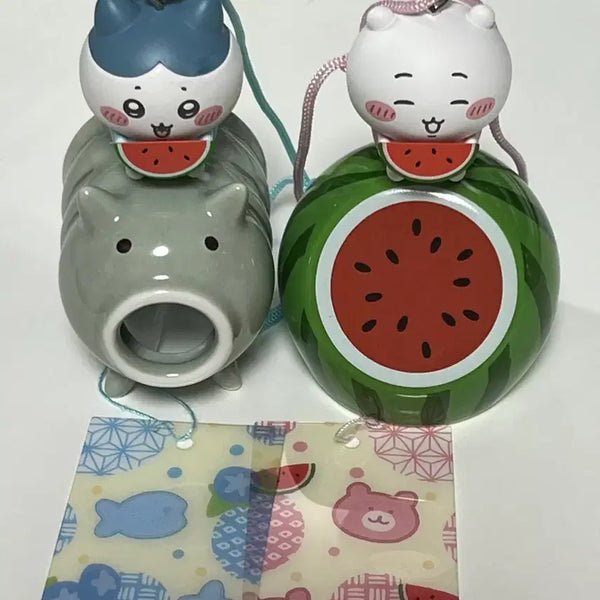 [BUNJANG] Chiikawa & Hachware Fuurin Doll Mascot Bundle Set / [일괄] 치이카와 하치와레 쿠지 후우링 일괄 판매 인형 마스코트 제일복권 갸루