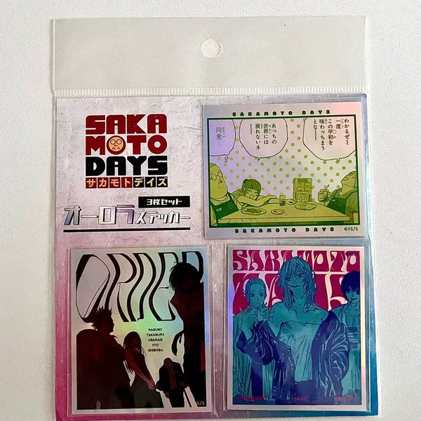 [BUNJANG] Sakamo Days Original Goods Aurora Sticker (Sealed) / 사카데이 사카모토데이즈 원화굿즈 점프샵 오로라 스티커 미개봉