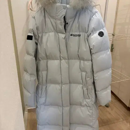 [BUNJANG] Discovery Detachable Hood Long Padded Jacket / 디스커버리 롱패딩