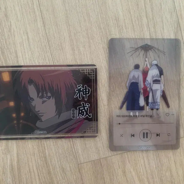 [BUNJANG] Gintama Popup Acrylic Card / 은혼 팝업 아크릴카드