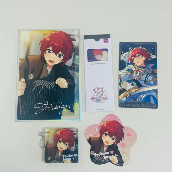 [BUNJANG] Ensemble Stars! Tsukasa Suou Doshin Shikishi Corotto Arcana Clear Card Bundle Set / 앙스타 스오우 츠카사 동심 색지 코롯토 아르카나 클리어카드