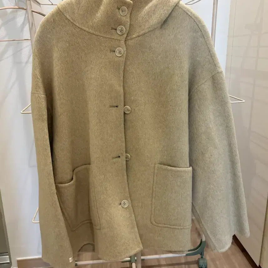 [BUNJANG] Beige Handmade Coat / (새상품) 핸드메이드 코트