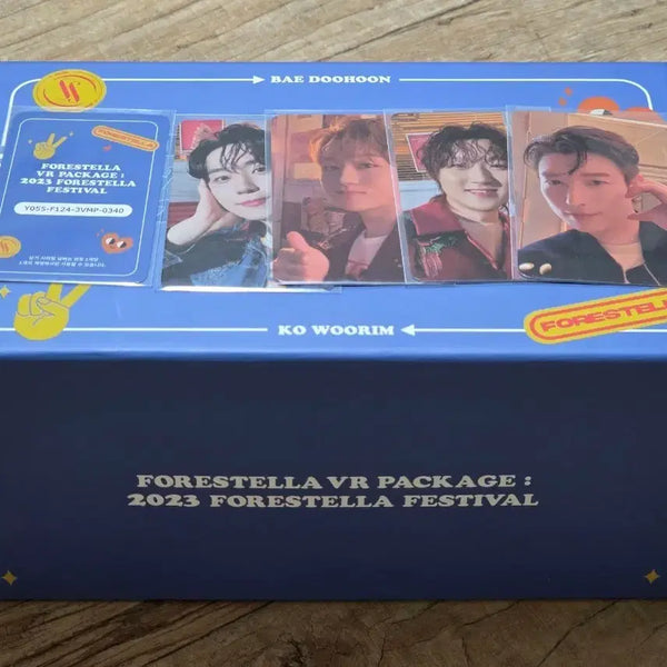 [BUNJANG] Forestella Ko Woo-rim Photocard Bundle Set / 포레스텔라 VR 키트 +덤