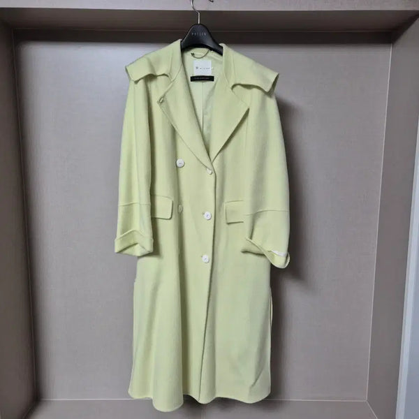 [BUNJANG] MICHAA Sailor Collar Handmade Long Coat / 44(76-155)잇미샤 세일러 카라 핸드메이드 롱 코트