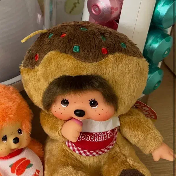 [BUNJANG] Takoyaki Monchhichi Plush / 타코야키 몬치치 팝니다