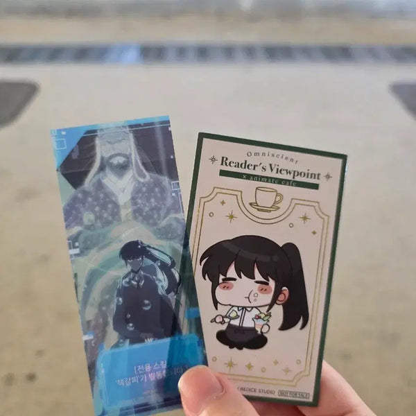 [BUNJANG] Omniscient Reader's Viewpoint Aneimate Cafe Bundle Set Bookmark & POB Card / [일괄 판매]전독시 애니메이트 카페 굿즈 이지혜 책갈피&특전 카드