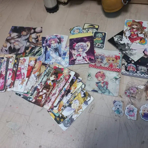 [BUNJANG] Touhou Project Card and Acrylic Keyring Bundle / 동방 프로젝트 카드 및 아크릴 키링 묶음 판매합니다