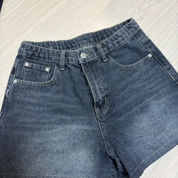 [BUNJANG] Glam Chu Denim Shorts / 에이블리 글램츄 청반바지
