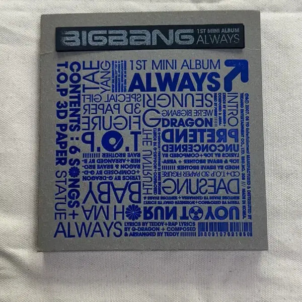 [BUNJANG] BIGBANG Mini Album Vol. 1: Always / 빅뱅 미니1집 Always