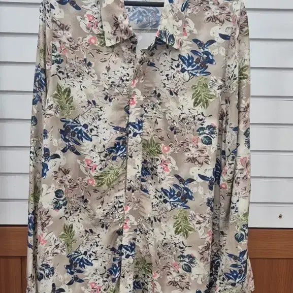 [BUNJANG] Floral Pattern Blouse / 플로럴 패턴 셔츠