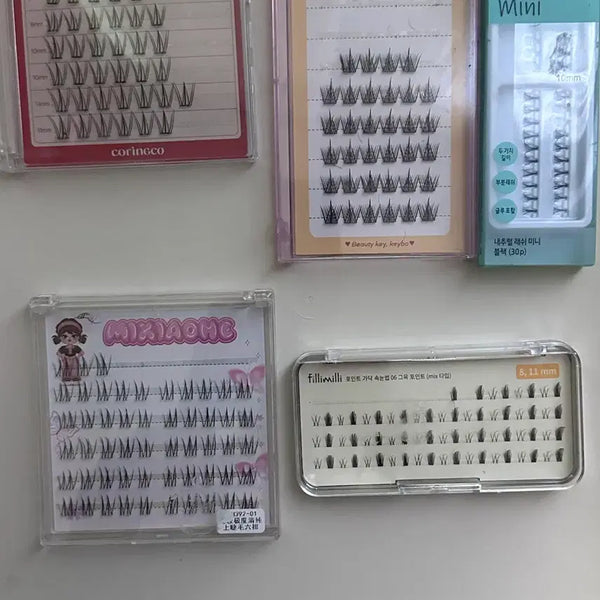 [BUNJANG] Assorted Brand False Eyelashes with Tweezers / 여러 브랜드 속눈썹(핀셋도 같이 드려요)