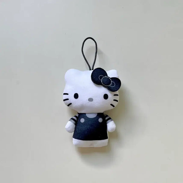 [BUNJANG] Hello Kitty Monokitty & Black & White Kitty 50th Anniversary Keychain / [50주년/새상품]헬로키티 모노키티 흑백키티 태닝키티 탄키티 맥도날드 고전 꽃 키티 인형 가방 키링
