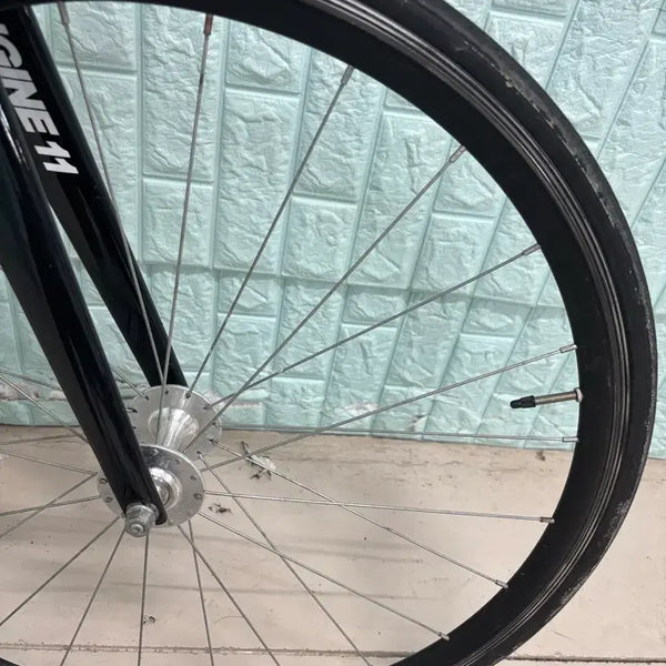 [BUNJANG] Unknown Basic 2 Silver Rim and Hub Set / 언노운 베이직2