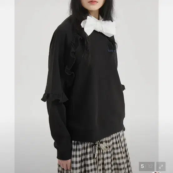 [BUNJANG] Lucky Chouette Sweatshirt / 럭키슈에뜨 (새상품