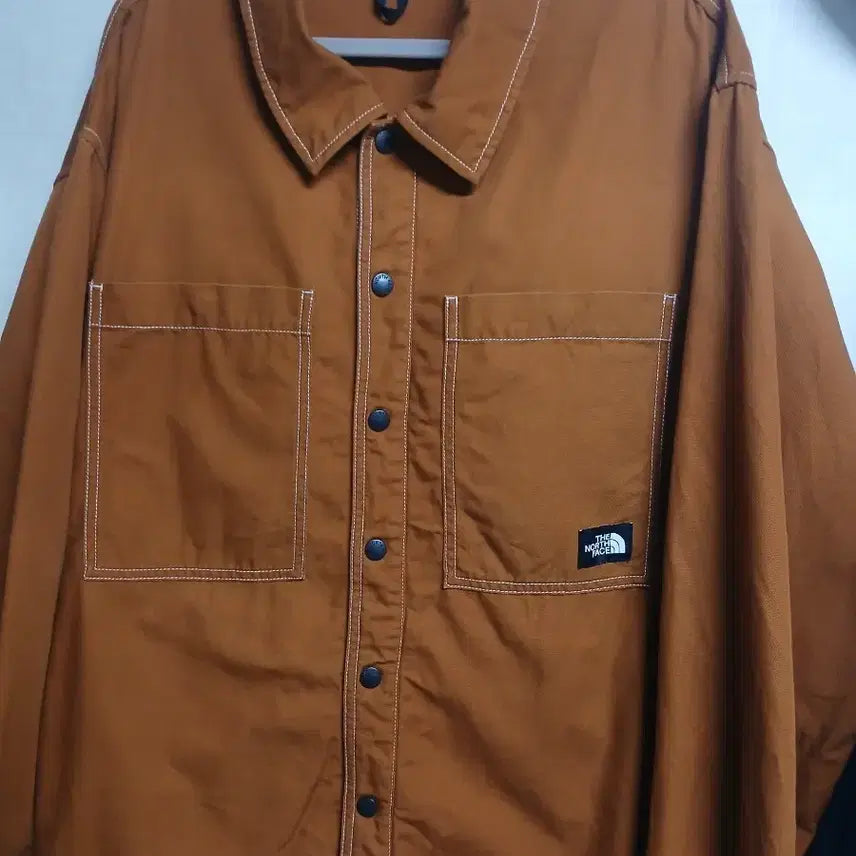 [BUNJANG] The North Face Brown Camper Jacket Size 100 / 노스페이스 브라운 캠퍼셔켓100