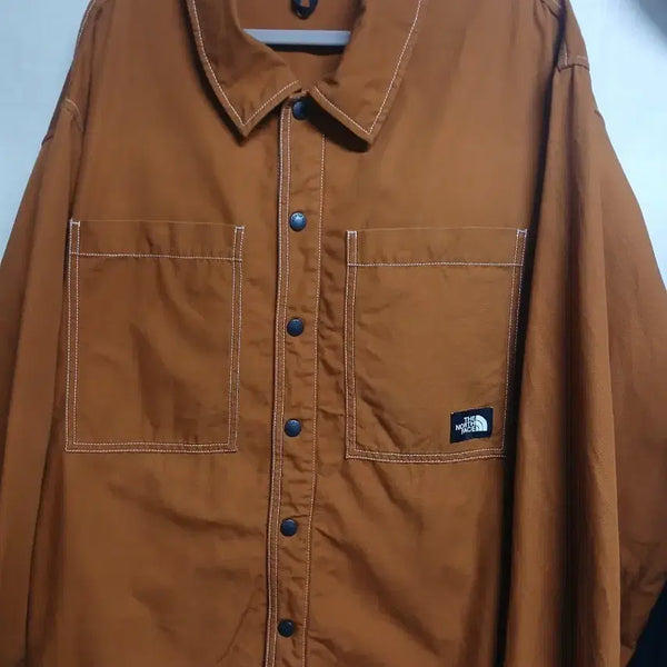 [BUNJANG] The North Face Brown Camper Jacket Size 100 / 노스페이스 브라운 캠퍼셔켓100
