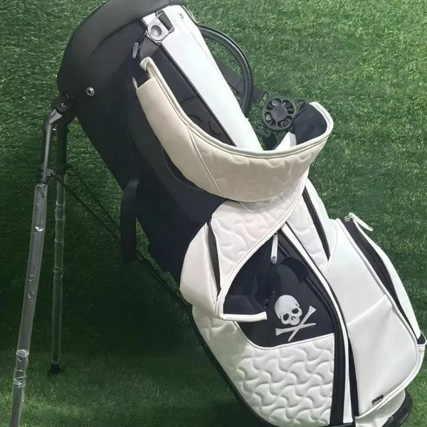 [BUNJANG] G/FORE Quilted Skull Logo Stand Golf Bag / 지포어 골프백 스탠드