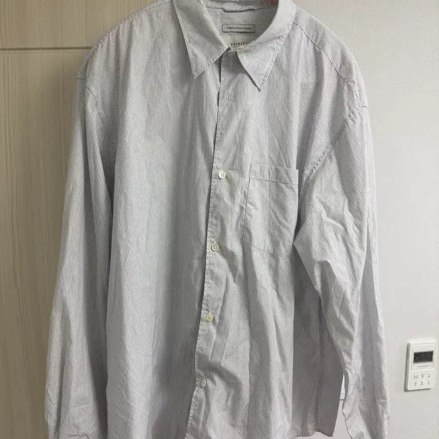 [BUNJANG] Shutter Editor Patterned Shirt / 셔터 에디터 셔츠