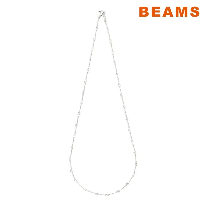 [BUNJANG] Ray BEAMS Silver Twist Chain Necklace / 빔즈 레이 실버 트위스트 체인 목걸이