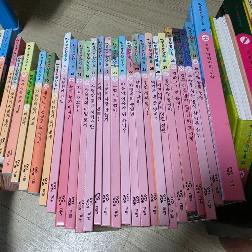 [BUNJANG] DottoMath Button Series Complete Collection / 똑똑수학단추 시리즈 전집