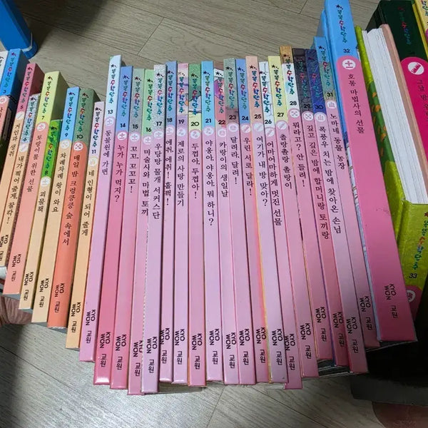 [BUNJANG] DottoMath Button Series Complete Collection / 똑똑수학단추 시리즈 전집