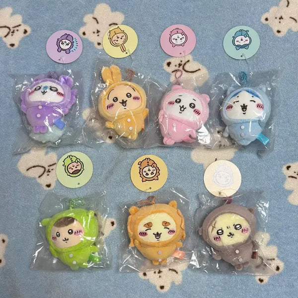 [BUNJANG] Chiikawa Pajama Mascot Set (7 Types) / 치이카와 파자마 마스코트 7종