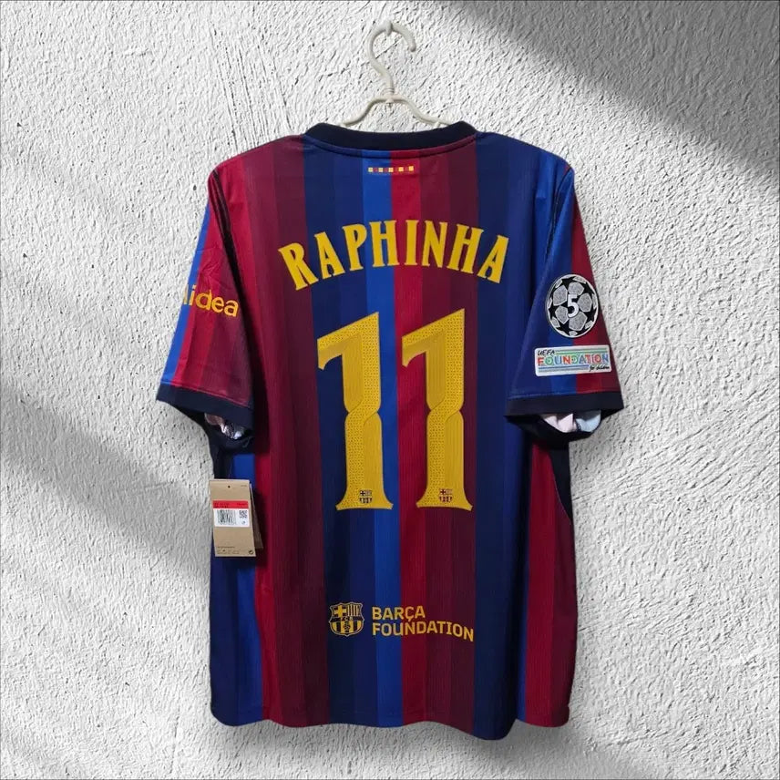 [BUNJANG] FC Barcelona 26-27 Home Raphinha Player Version Jersey (International L) / 26-27 바르셀로나 홈 하피냐 해외 L