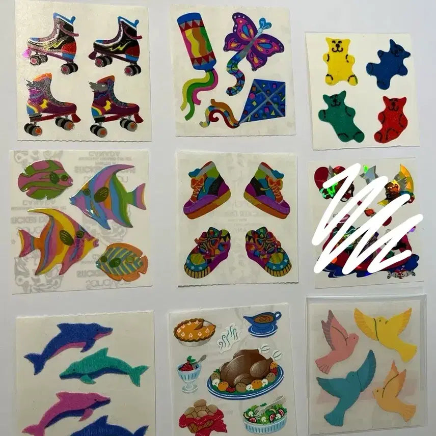 [BUNJANG] Sandy Lion Cut Stickers (Set 2) / 샌디라이온 컷2