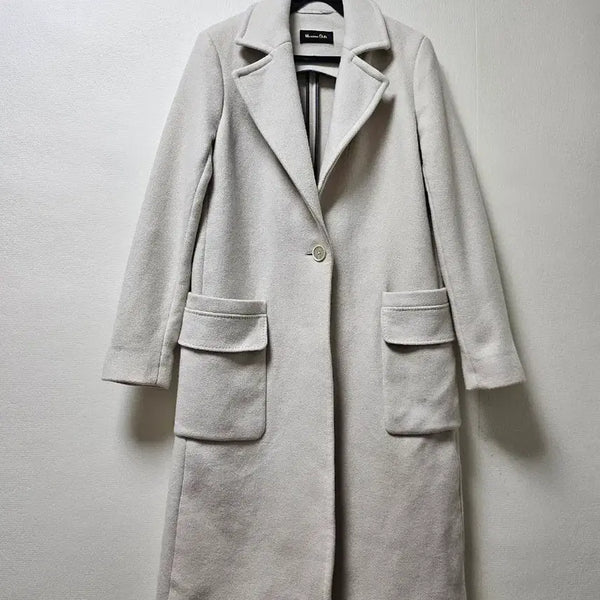 [BUNJANG] Massimo Dutti Women's Wool Coat Beige / 마시모뚜띠 여성 모직 코트 55