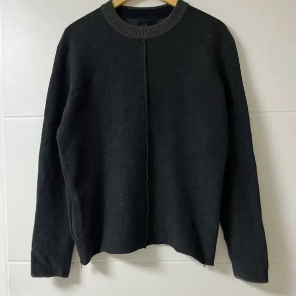 [BUNJANG] Time Homme 100% Wool Knit Sweater / 타임 옴므 니트 모100%