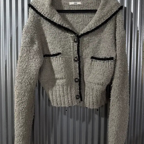 [BUNJANG] ETHON Angora Knit Cardigan / ETHON 에스몽 앙고라 니트 가디건