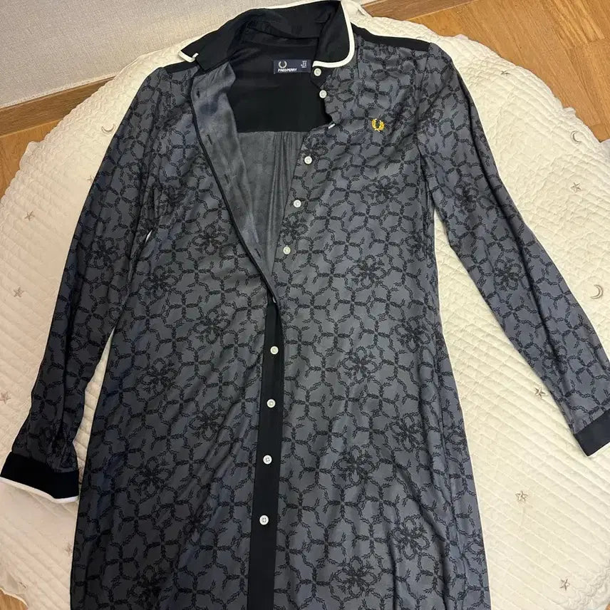 [BUNJANG] Fred Perry Women's Patterned Shirt / 프레드페리 여성