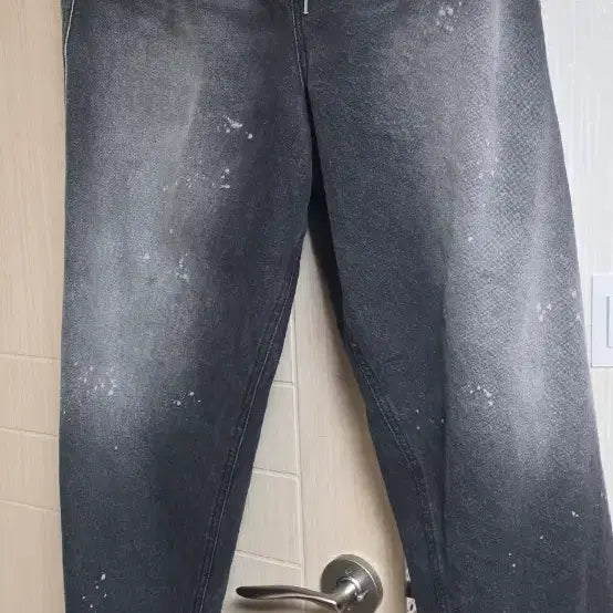 [BUNJANG] Wide Fit Denim Pants / 와이드핏 데님팬츠 청바지