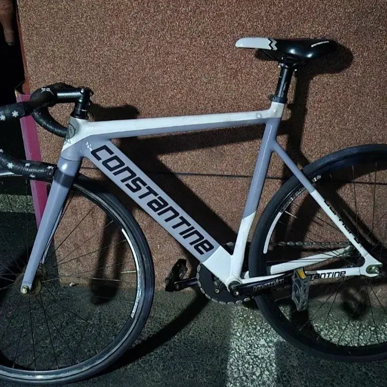 [BUNJANG] Constantine Pixie Bike White/Gray / 콘스탄틴 픽시 자전거 화이트/그레이