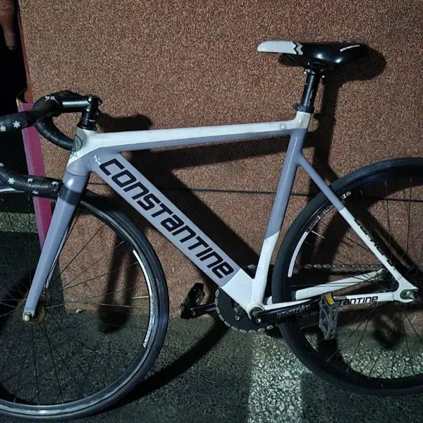 [BUNJANG] Constantine Pixie Bike White/Gray / 콘스탄틴 픽시 자전거 화이트/그레이